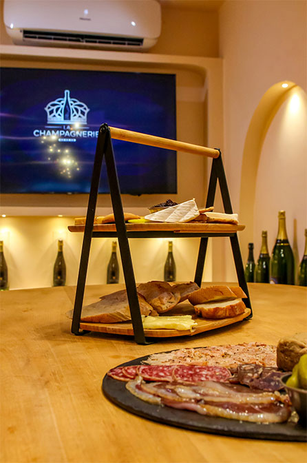 L’EVEIL DES SENS la champagnerie